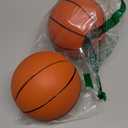 5 Foam Mini Basketball for Pro Mini Basketball Hoop, 2 Pack | Safe & Quiet Small Basketball for Over The Door Mini Hoop Basketball Sets