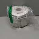 Ribbli Ivory Velvet Ribbon Wired 4 Inch Glossy Velvet with Glitter Christmas Ribbon for Christmas Tree Decoration Big Bow Gift Wrapping Crafts Wreaths Supplies - Continuous 10 Yards