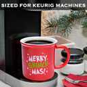 MAINEVENT Merry Grinchmas Christmas Mugs Coffee 11 Ounce, Grinch Mug, Merry Grinchmas Coffee Mugs Christmas, Muga Christmss Coffee Mugs