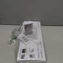 Wireless Keyboard and Mouse Ultra Slim Combo, TopMate 2.4G Silent Compact USB 2400DPI Mouse and Scissor Switch Keyboard Set with Cover, Batteries Included, for PC/Laptop/Windows/Mac  Silver White