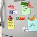 2.62.4 Inch Strawberry Bunny Cute Magnets for Refrigerator, Mini 3D Resin Fruit Animal Fridge Magnets, Fun Kitchen Accessories Office Whiteboard Cubicle Locker Decorations for Home (Pink)