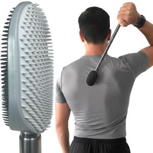 The Ultimate Extendable Back Scratcher, Scalp and Back Massager, & Exfoliator Gifts for Men and Women Double-Sided Itch Reliever, Expandable Scratch Large Surface, Delivers A Deep Soothing Scratch