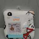 Disney 101 Dalmatians White and Black Too Cute Super Soft Photo Op Milestone Baby Blanket