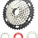 CYSKY 8/9/10/11/12-Speed Cassette 11-25T/28T/32T/34T/36T/40T/42T/46T/50T/52T Bike Sprocket Freewheel Compatible with Shimano, Sram HG Hub, Fit for Mountain Bike, Road Bike, MTB Cassette
