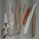 Astercook Knife Set, 13 Pieces Kitchen Knives Set with Healthy Anti-Rust Coating, Dishwasher Safe, Stainless Steel Chef Knife Sets with 6 Blade Guards, Perfect Holiday Gifts for Kitchen