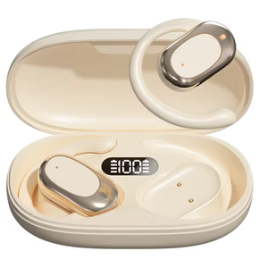 M57 Bone Conduction Earhooks Wireless Earphones Earbuds with Enhanced Bass BT5.4 for Indoor and Outdoor Activities