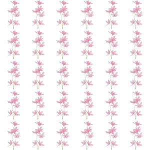 PATIKIL Orchids Fake Flowers, 30 Pcs Artificial Flower Arrangement Hairpin Headdress Wreath for Floating Candles Vase Home Wedding Centerpiece Decorations, Pink