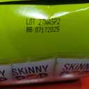 SkinnyPop Popcorn, Original, Whole Grain, Dairy-Free Snack, 0.65oz Bags (6ct)
