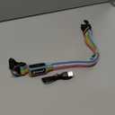 Premium LED Dog Collar for Night Walking - Light up Dog Collar Cycle 7 Solid Colors - Lighted Dog Collars USB C Rechargeable - Waterproof Glow in The Dark Dog Collars - Adjustable, Fashion, Safety(M) (Medium (14 " - 19 " ))