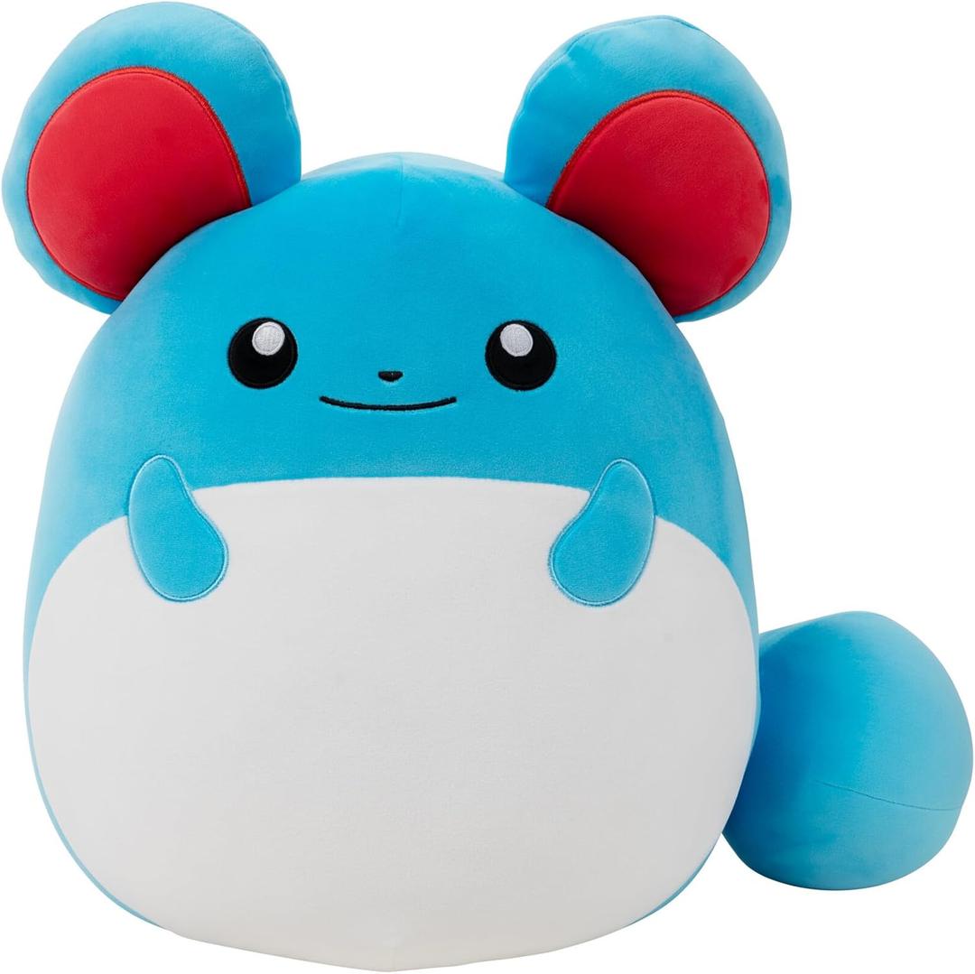 Squishmallows Original 14-Inch Marill Pokmon Plush - Ultrasoft Official Jazwares Plush (Large)