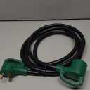 STRIGHT 25FT RV Extension Cord 30 Amp, RV Power Extension Cord NEMA TT-30P Male to TT-30R Female Heavy Duty 10 Gauge STW 3-Wire for RV Trailer Campers 125V, 3750W, ETL Listed (25FT 30AMP) (Black Plug)