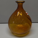 hd 10 in AMBER Glass Vase