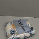 Crane Baby Soft Muslin Swaddle Blankets, Soft Swaddle Wraps for Boys and Girls, Blue Tie-Dye and Whale, 2 Count, 47" x 47"