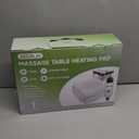 Massage Table Warmer Heating Pad Professional SPA Massage Bed Warmer with Timer, 9 Heat Settings, Overheat Protection for Massage Bed & Spa, Thickened & Soft Fleece, 30" x 71", with Face Hole