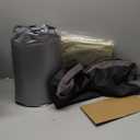 Laifug Orthopedic Memory Foam Extra Large Dog Bed Pillow (50"x36"x10", Gray Blue) Durable Waterproof Lining and Removable Washable Cover and Smart Design