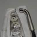 Shower Grab Bar, 2 Pack 12 Inch Bathroom Grab Bar, 304 Stainless Steel 1.25" Diameter Anti-Slip Handicap Grab Bar Support Shower Rail Senior Handrail Shower Safety Bar Handle