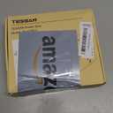 TESSAN 10 Ft Surge Protector Power Strip, 3 USB(1 USB C) 8 Outlets, Flat Plug Extension Cord with Multiple Outlets, 900J Protection, Desk Charging Station for Home, Dorm Room Essentials, Grey