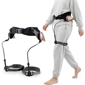 THOUSANDSUNNY Exoskeleton for Walking, Leg Powered Wearable Robotic Bionic Exoskeleton Walking Assist Device