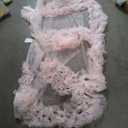 Tulle Robe Long Lingerie Bridal Dressing Gown Puffy Nightgown Photoshoot (Pink) 8,104ft x 4ft