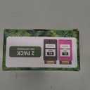 SAILNER 67XL Ink Cartridges Black/Color Combo Pack Replacement for HP Ink 67 HP67XL (2-Pack High Yield) Compatible with HP DeskJet 2755e 2855e 2700e 4155e 2734e 2827e 4100e Envy 6055 6455e Printer