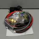 Dual Electric Fan Relay Kit Radiator Electric Cooling Fan Thermostat Kit Temperature Sensor Switch 185 On 175 Off, 40 AMP Waterproof Relay Kit