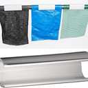 EZ White Snap Clamp 1-1/2 Inch X 4 Inches Wide for 1-1/2 Inch PVC Pipe 10 Per Bag