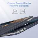 May Chen Compatible with MacBook Air 13 inch Release 2021 2020 2019 2018 (Models: M1 A2337/A2179/A1932), Plastic Hard Shell Case for MacBook Air 13 with Retina Display & Touch ID, Starry Mountain