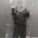 Adrianna Papell Women's Bead Lace Sheath Dress, Black/Rosegold, Size 18
