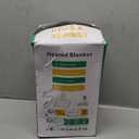 Heated Blanket Heated Throw, Electric Blanket 50"x60" Heating Blanket with 8 Hours Auto Off 10 Fast Heating Levels Machine Washable Sherpa Heated Blanket with Overheating Protection