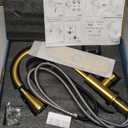 FEELSO Kitchen Faucets with Pull Down Sprayer, High Arc Single Handle Kitchen Sink Faucet, 1 or 3 Hole Brushed Nickel Water Faucets for Farmhouse Laundry Camper Rv Bar (Gold)