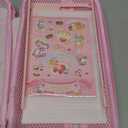 RHOTALL Cherry Blossom Carrying Case for Nintendo Switch 2,Cute Sakura Protective Travel Case,Pink White Flower Dockable Shell Cover for Switch 2,Screen Protector,Shoulder Strap,2 Thumb Caps-Girls