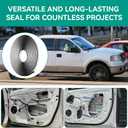 Butyl Sealant Rope for Tuf-Tite and Polylok Septic Tank Risers, 5/16" x 20' Butyl Sealing Tape for Automotive, RV, Marine, Windows, Doors, Windshield