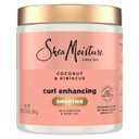 SheaMoisture Curl Enhancing Smoothie Hair Cream Coconut and Hibiscus for Thick, Curly Hair Sulfate Free and Paraben Free Curl Cream 20 oz 