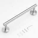 Towel Bar, 12-Inch Hand Towel Holder, Bathroom Accessories SUS304 Stainless Steel Towel Rack, Bath Hardware Brushed Nickel, Wall Mounted