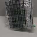 5 Pack Hanging Storage Basket, Bathroom Basket, Household Goods, with Traceless Tape, no Drilling, for Cabinet Storage, Kitchen, Bathroom, Storage Room, Black