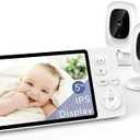 Nanit Smart Baby Video Monitor - Camera & Floor Stand - 1080p Wi-Fi Camera
Pro edition, 2-way audio, sound/motion/cry notifications, night vision, see your baby from anywhere, video camera