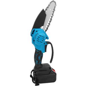 Cordless Chainsaw 400W 8800RPM 21V Lithium Battery Power Chain Saw for Tree Cutting Pruning