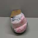 Vonabem Small Dog Bed Crate Pad, Pink Washable Puppy Beds, Plush Soft Dogs Kennel Pads 24 inch, Cute Cats Mat Anti Slip, Puppy Mats for Sleeping