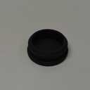 MECCANIXITY Silicone Snap in Locking Hole Plugs,Rubber Panel Seal Cover Flush Type Panel Round for Kitchen Rubber Bulkheads Waterproof Sealing Plugs 40.6mm/1.6 Inch Diameter Black,Pack of 1