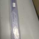 10 Pcs 24" Cabinet Door Protector Edge Guard-3/4 Thick Slip-On Drawer Door Protector in Clear-Shelf Edge Protectors for Kitchen Cabinets to Prevent Wear,Chipping and Discolouration