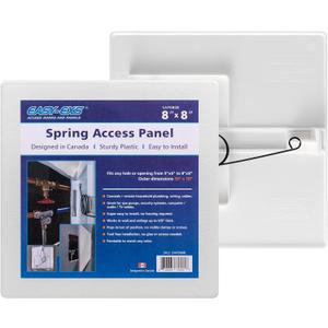 Access Panels Spring-Fit 8"x8" (External 10"x10") Square