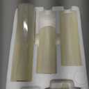 Flameless Flickering Battery Operated Candles D2.2''*H4 5" 6" 7" 8" 9" Set of 9 Ivory Real Wax Pillar LED Candles with 10-Key Remote and Cycling 24 Hours Timer (Ivory)