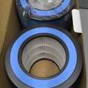 Doifyn HP152 Replacement Filter 2 Pack Compatible with Shark HP100 HP102,HP132,HP152, HP102PET & HC450, HC451, HC452, HC455 Air Pu-rif-ier,Compare Part # HE1FKPET, HE1FKBAS