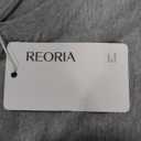 REORIA Women Warm Cotton Long Sleeve Thick Round Neck, L