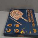 Acacia Wood Pizza Peel & Wooden Paddle Set  Folding Handle Pizza Board with 18 Turning Fork, Pizza Oven Tools & Accessories for Homemade Pizza, Bread & Baking, Gifts for Pizza Lovers