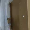 Nathan James Gracie Modern Counter Height Bar Stool with Back, Counter Stool Upholstered Chair with Natural Textured Linen and Brushed Wooden Legs, Cream Boucle/Dark Brown