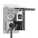 Generator Transfer Switches, Briidea 15 Amp 120V Generator Manual Transfer Switch with Circuit Breaker, Waterproof Flip Cover, Prewired