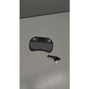 Portable Mini Wireless Keyboard with Bluetooth&2.4G, Touchpad Mouse Combo Upgraded BRG Backlitght Memory for PC/Android TV Box/Projector/HTPC/Pad/Xbox/Tablets:i8-BT