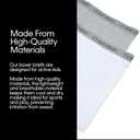 Calvin Klein Kids Boys' Modern Cotton Boxer Brief Underwear 5-Pack
 (XS)