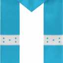 Class of 2026 National Flag Graduation Stole, Multicultural Study Abroad Proud Graduation Sash for College Graduates